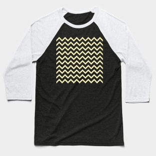 Geometrical Zigzag Pattern Baseball T-Shirt